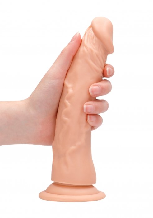Strapon femei cu chilot, Dildo Natural Realistic, Real Rock, 20 cm x 4,2 cm - culoare si material