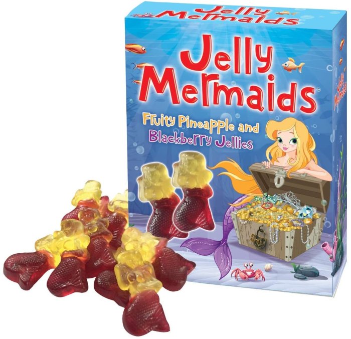 Jeleuri Mermaid, 120 grame - vedere frontala