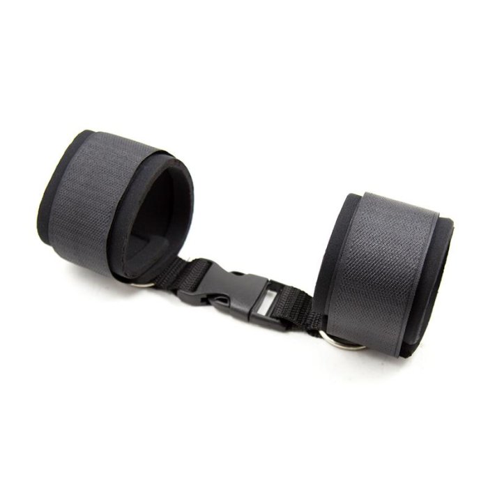 Catuse Picioare Fetish Addict "Velcro" - Negru##