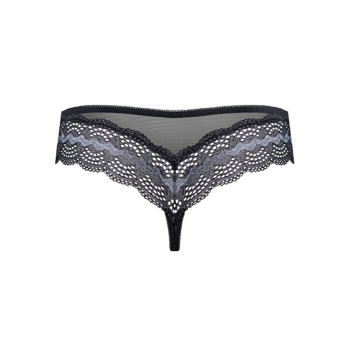 Chilot Dantela Irezistible Obsessive - Negru