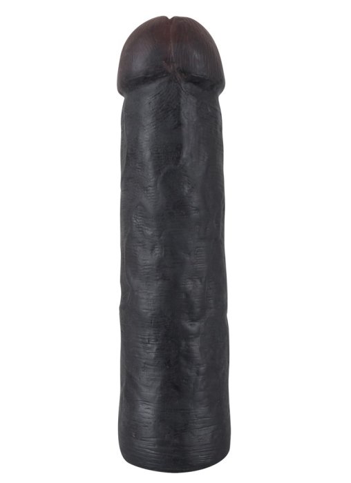 Manson Penis You2Toys "Big Penis Sleeve" 22 cm - Negru - dimensiuni complete