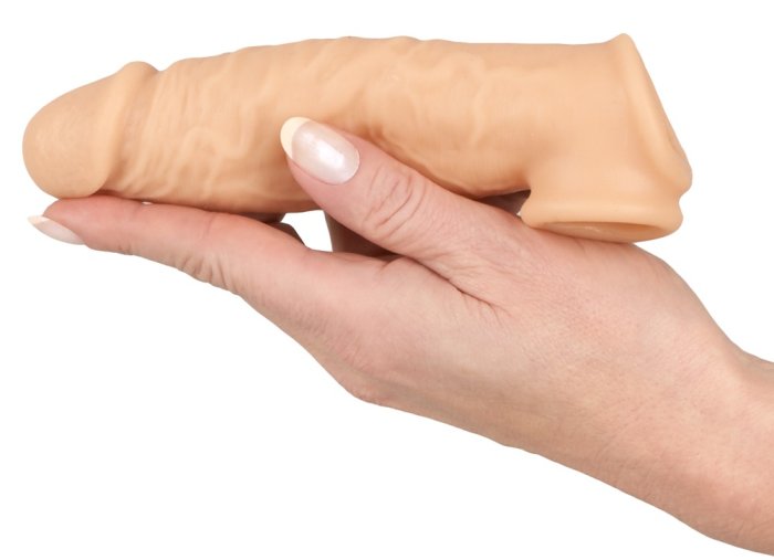 Prelungitor Penis Realistixxx »Extension« 16,5 cm - Natural - dimensiuni complete