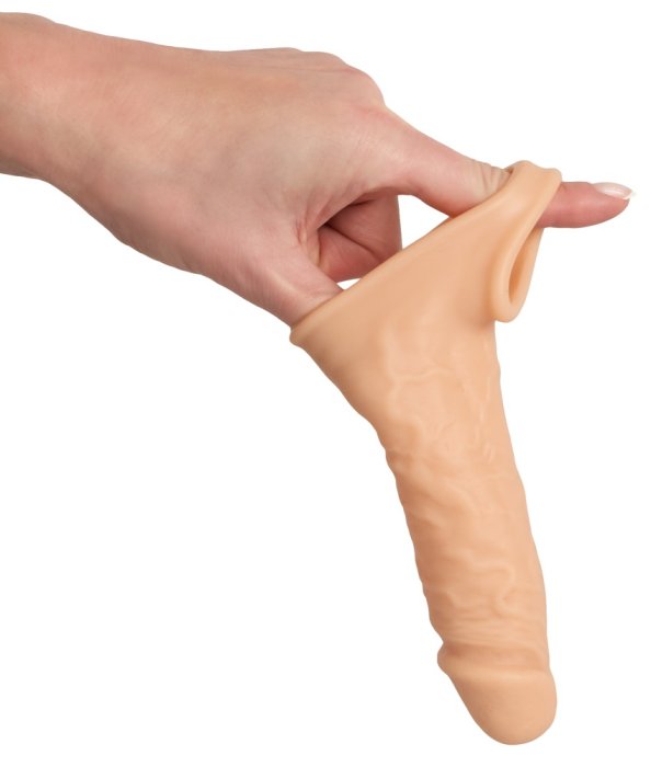 Prelungitor Penis Realistixxx »Extension« 16,5 cm - Natural - vedere laterala