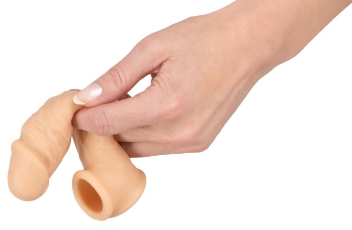Prelungitor Penis Realistixxx »Extension« 16,5 cm - Natural - vedere spate