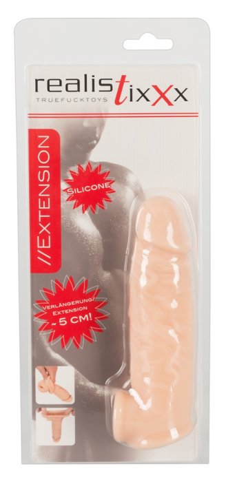 Prelungitor Penis Realistixxx »Extension« 16,5 cm - Natural - vedere 11