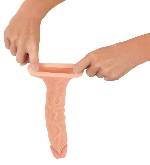 Prelungitor Penis Extension Sleeve [ +3cm ] - vedere de ansamblu