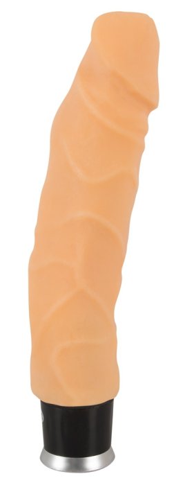 Vibrator "Big Vibe" Nature Skin, 23 cm - detaliu design