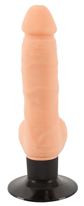 Vibrator realistic Nature Skin M - dimensiuni complete