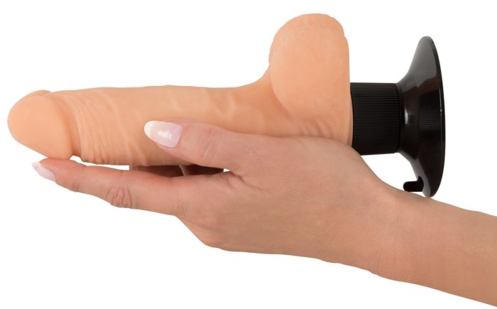 Vibrator realistic Nature Skin M - vedere laterala