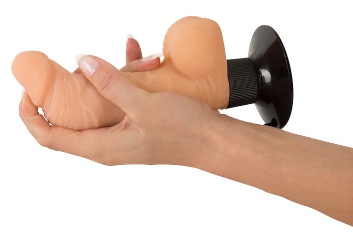 Vibrator realistic Nature Skin M - detaliu finisaj