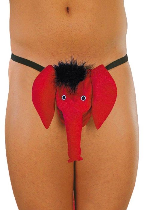 Chilot Funny Elefant cu Trompa Softline - Rosu