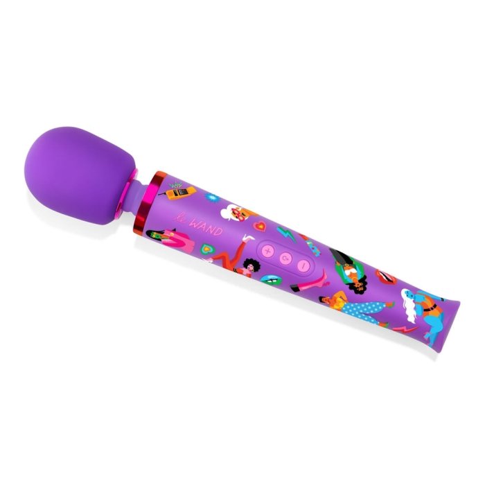 Aparat de Masaj Le Wand »Feel My Power Jade« Special Edition - Violet