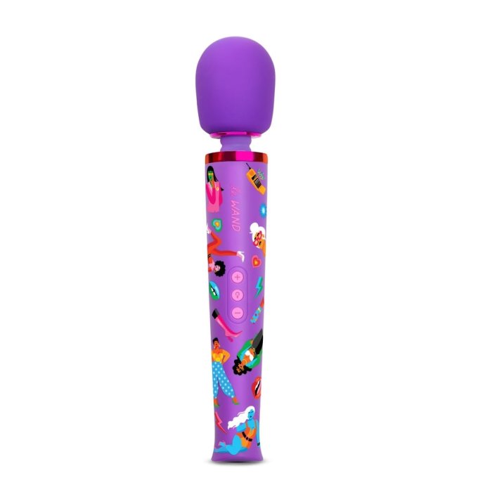 Aparat de Masaj Le Wand »Feel My Power Jade« Special Edition - Violet
