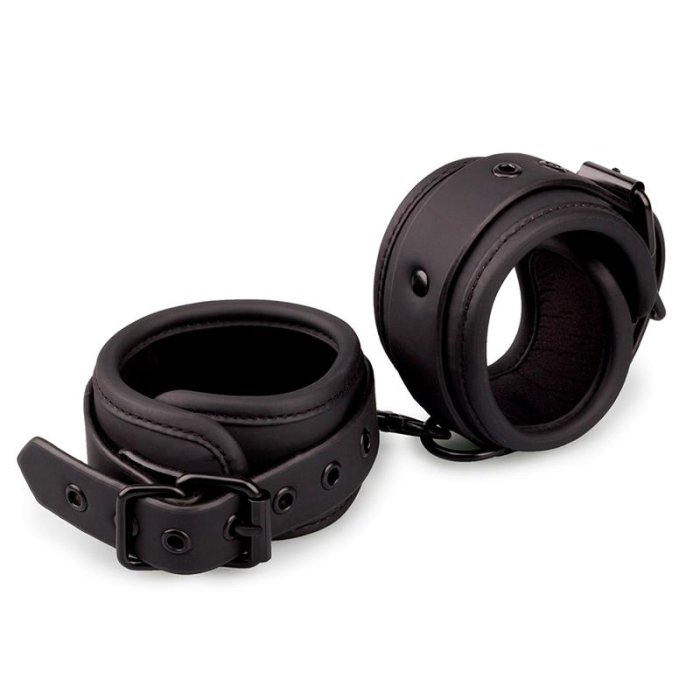 Catuse de  Picioare Intoyou "Ankle Cuffs" - Negru - vedere laterala