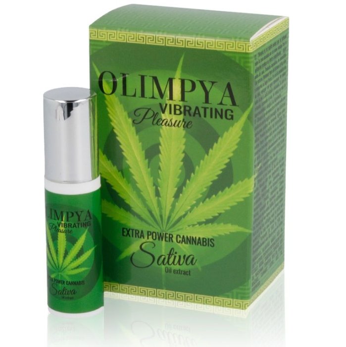 Stimulent Sexual Puternic, Spray Ulei Canabis Sativa, Olimpya Vibrating Pleasure Oil, 6 ml - vedere laterala