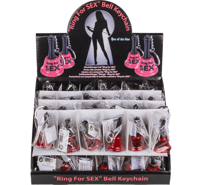 Clopotel Breloc OOTB "Ring For Sex" Rosu##