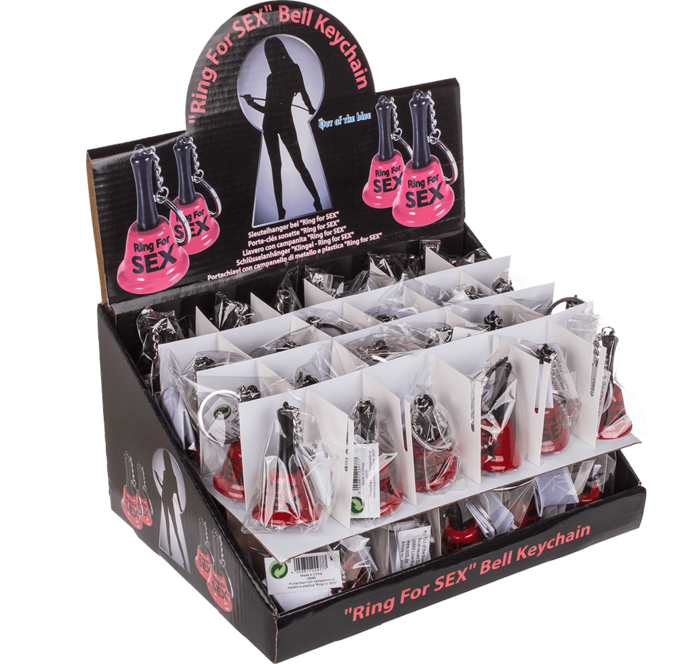 Clopotel Breloc OOTB "Ring For Sex" Rosu##