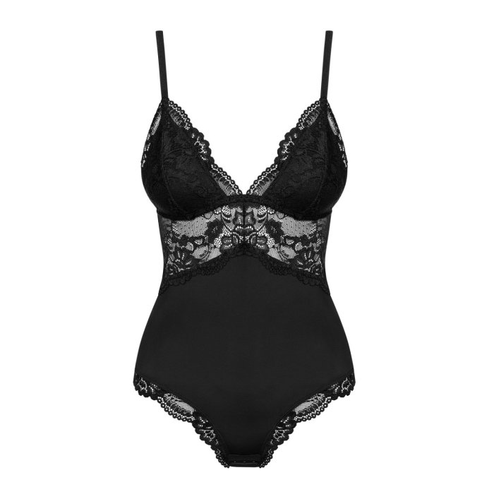 Body Negru Senzual, Obsessive, dantela# - dimensiuni complete