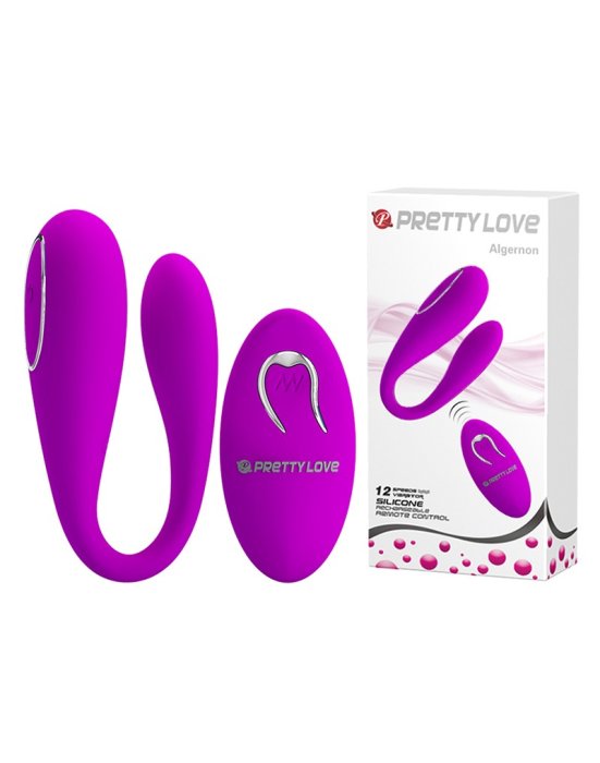 Vibrator Clitoridian, pentru cupluri, dubla stimulare - dimensiuni complete