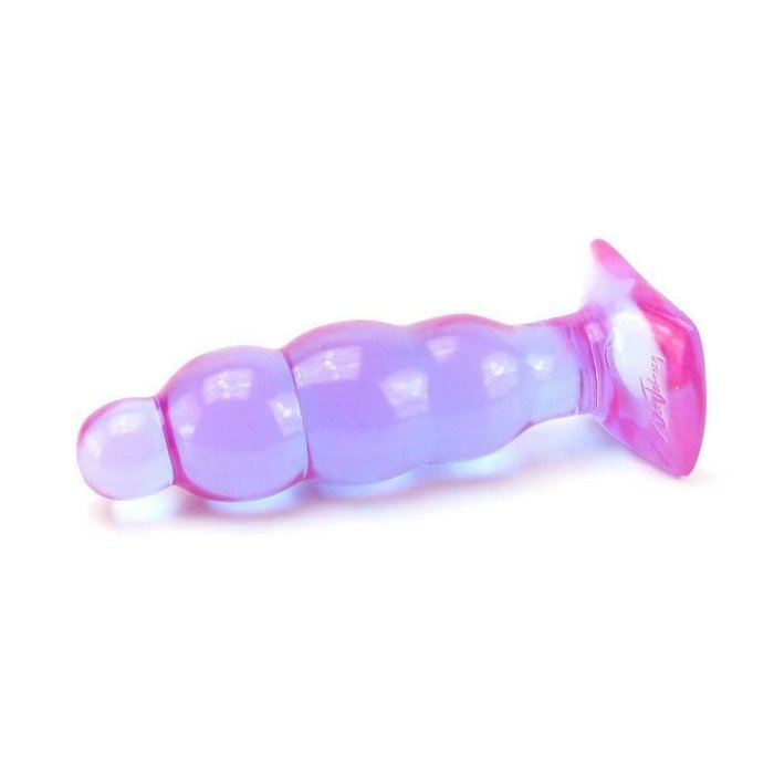 Spectragels Purple Anal Dildo - accesorii incluse
