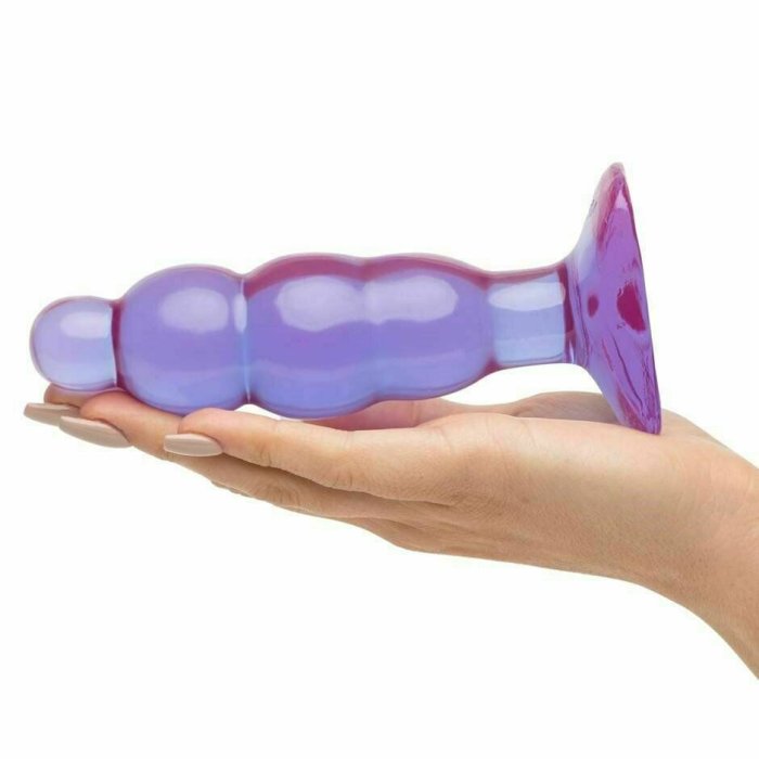 Spectragels Purple Anal Dildo - detaliu finisaj