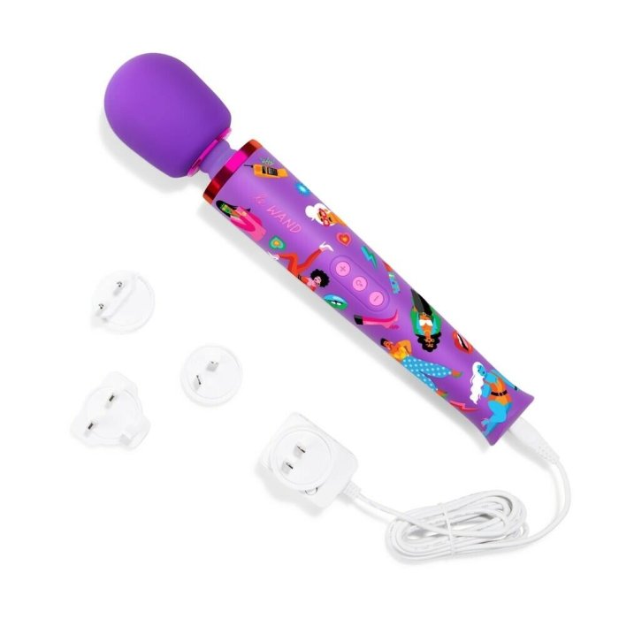 Aparat de Masaj Le Wand »Feel My Power Jade« Special Edition - Violet