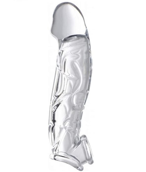 Prelungitor Penis Realistic Size Matters, Clear - detaliu design