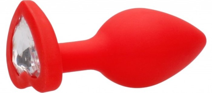 Butt Plug Anal Ouch 7,3 cm - Rosu##