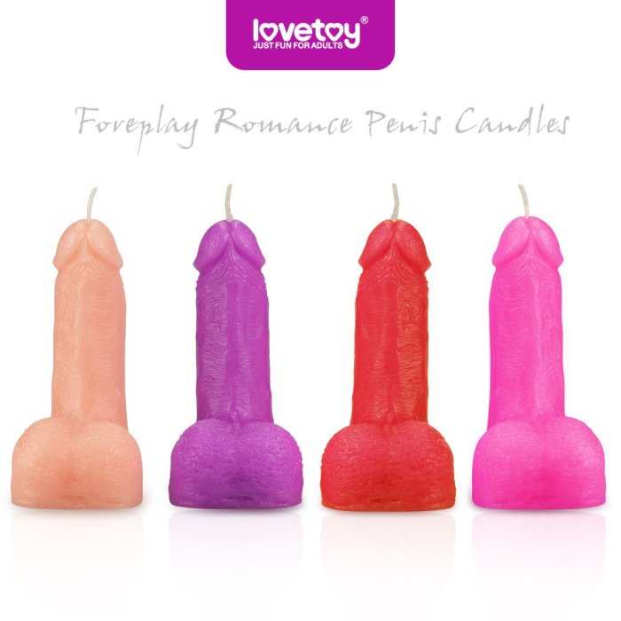 Lumanare Penis, Candle with erotic shape - vedere laterala