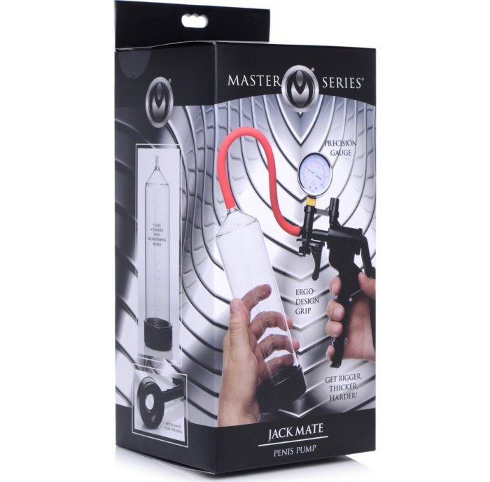 Pompa Penis cu Manometru Master Series »Jack Mate« 23 cm