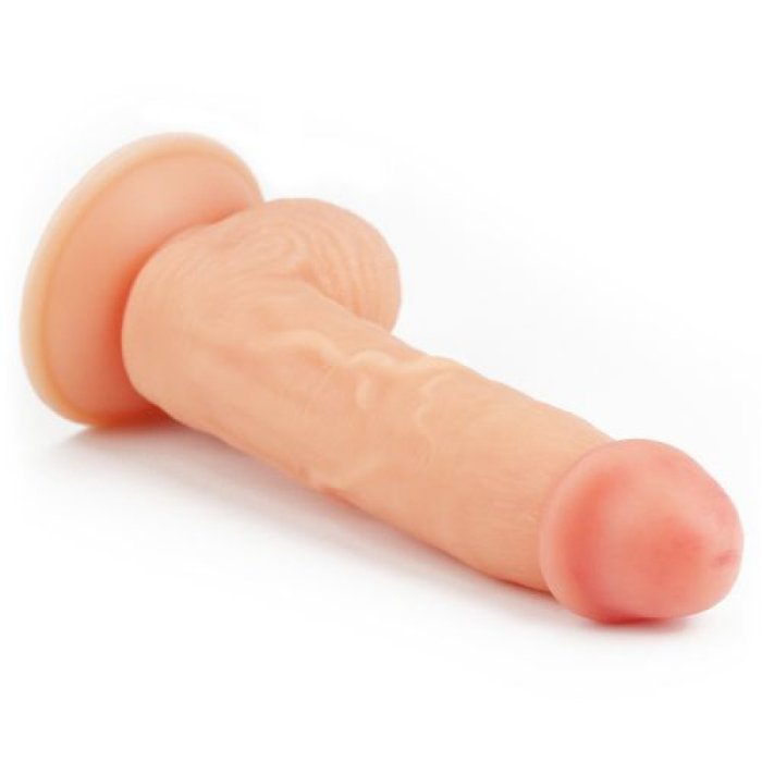 Dildo Realistic Ultra Soft Seth [ 20 cm x 4 cm ] - dimensiuni complete