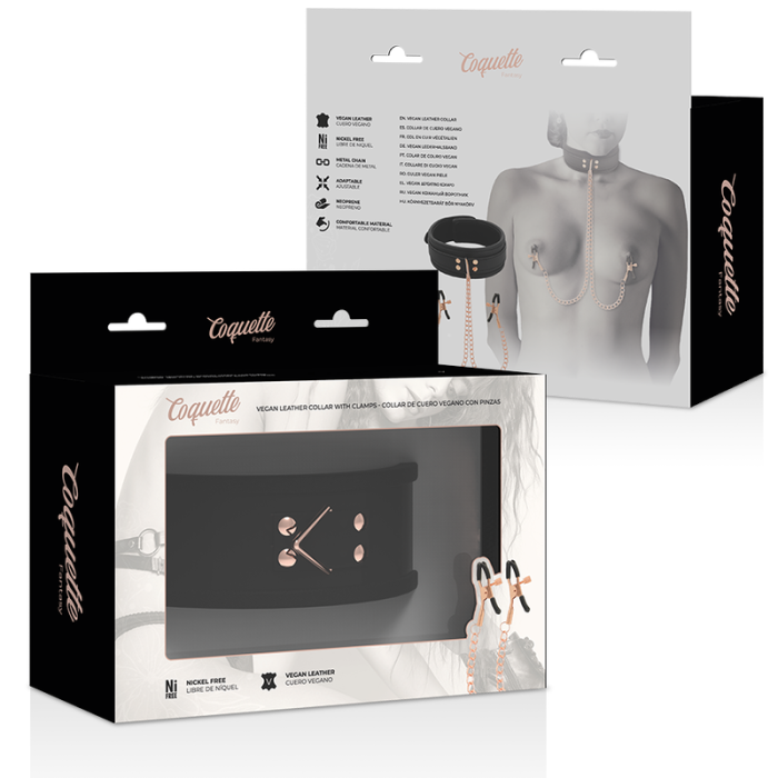 Set Bondage Coquette Fantasy - Negru##