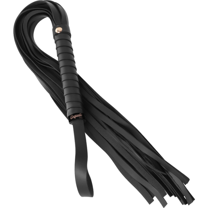 Bici cu Franjuri Coquette Fantasy 28 cm - Negru - vedere frontala