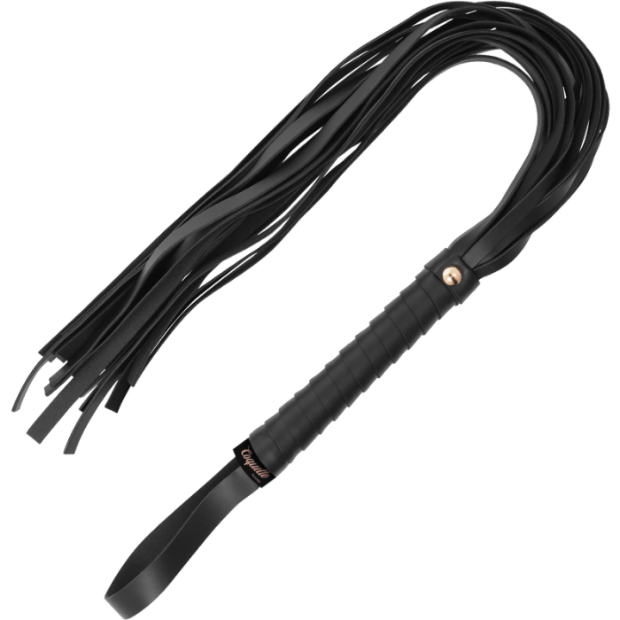 Bici cu Franjuri Coquette Fantasy 28 cm - Negru - detaliu design