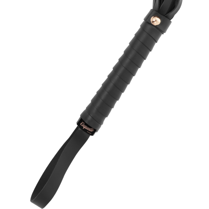 Bici cu Franjuri Coquette Fantasy 28 cm - Negru - culoare si material