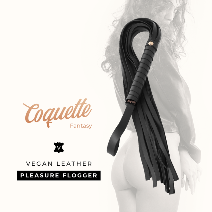 Bici cu Franjuri Coquette Fantasy 28 cm - Negru - vedere laterala