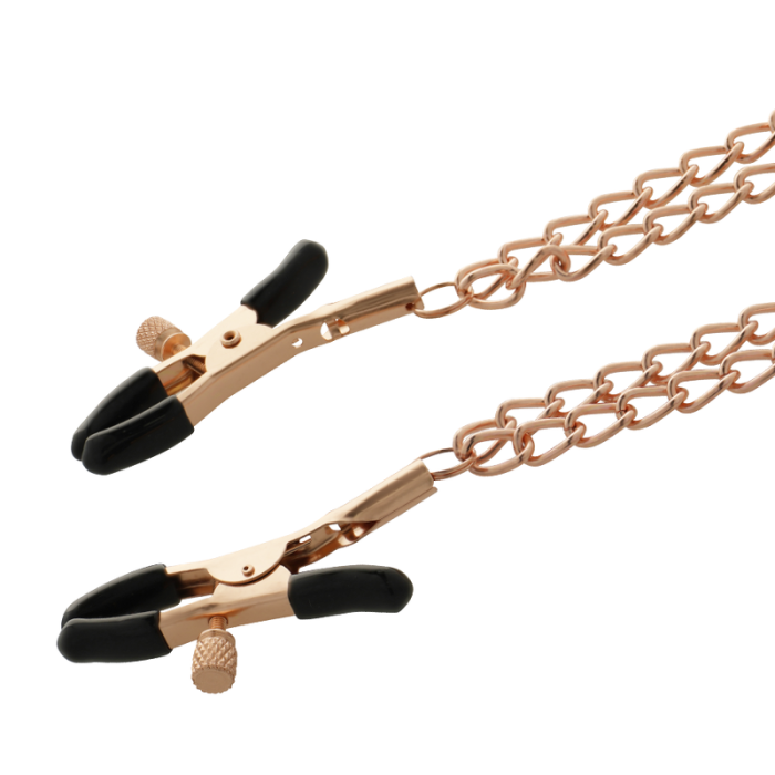 Fantasy Gold Nipple Clamps, Coquette - culoare si material