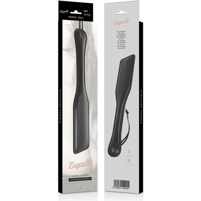 Padela Coquette Fantasy - Negru - dimensiuni complete