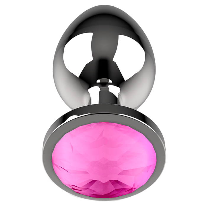 Plug Anal Coquette, Pink, Marime S [ 2,7 cm x 8 cm ] - dimensiuni complete