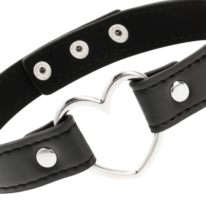 Colier cu Inima Coquette - Negru
