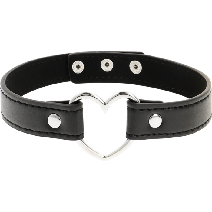 Colier cu Inima Coquette - Negru
