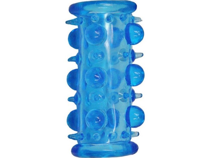 Manson Penis Dream Toys "Jelly Joy" 7 cm - Albastru##
