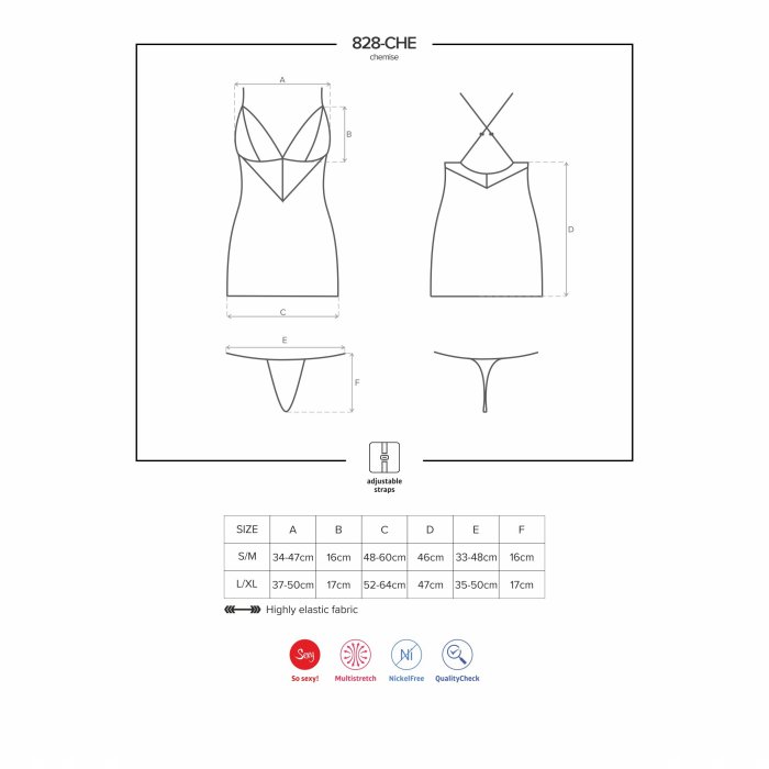 Set furou si bikini, Obsessive# - detaliu finisaj