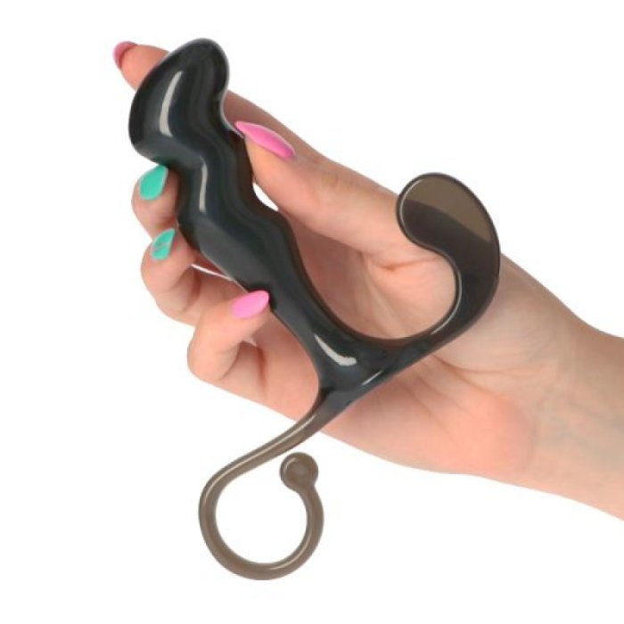 Aparat Masaj Prostata Toyz4Lovers "P-Spot" 11,4 cm - Negru##