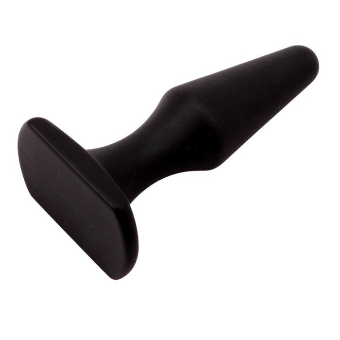 Butt Plug Anal Chisa Novelties "Black Mont" 10,4 cm - Negru - detaliu design