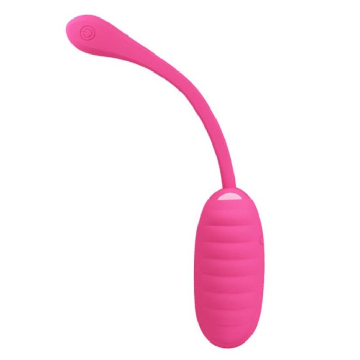 Ou cu vibratii, reincarcabil, 12 Functii, Pretty Love, Kirk Pink#
