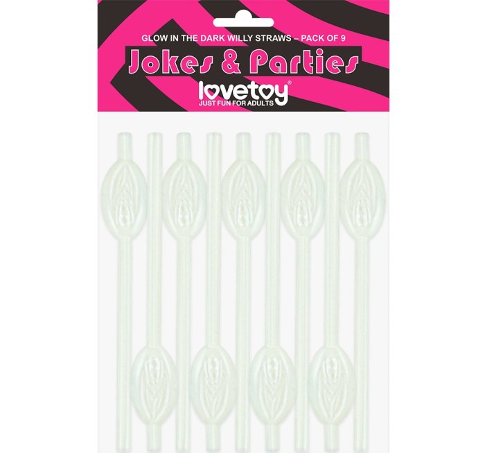 Set Paie de Baut Fosforescente Lovetoy "Pussy" 9 Bucati