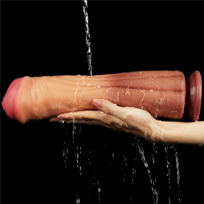 Dildo Realistic Lovetoy "Nature Cock" 30 cm - Natural - vedere 11