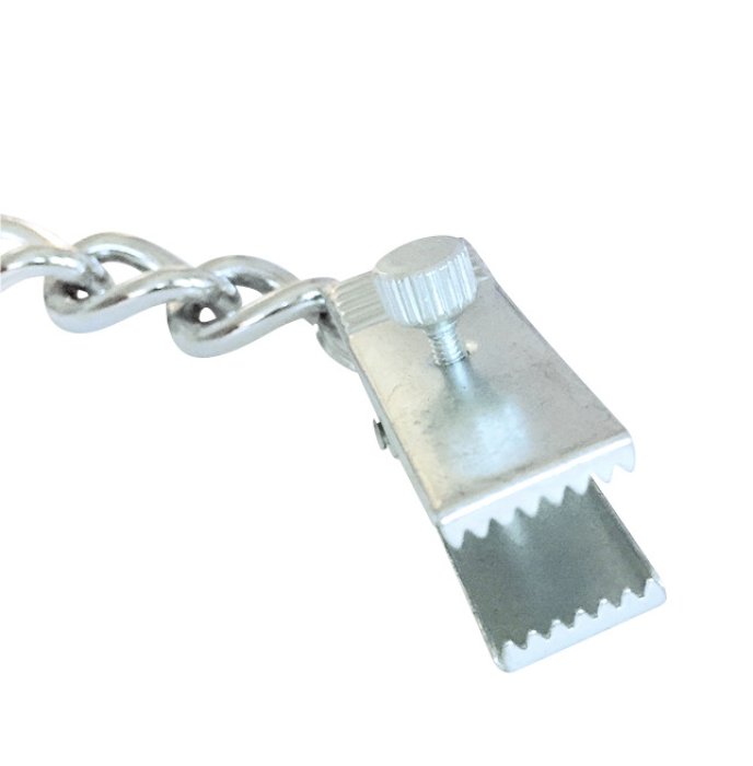 Cleme Sfarcuri Bad Kitty "Profesional" - Argintiu - accesorii incluse