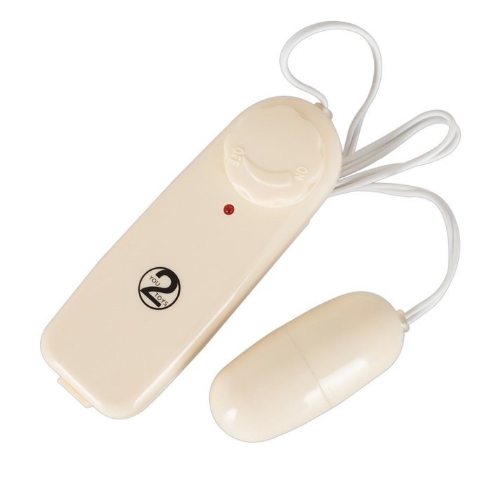 Ou vibrator You2Toys »Secret Service« 5,5 cm - Alb